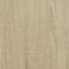 bogreol 80x30x189 cm konstrueret træ sonoma-eg