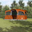 Familietelt med tag Orange og Orange 435 x 255 x 216 cm