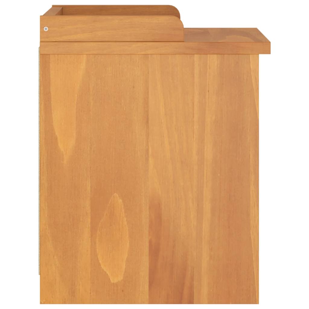 entrébænk SANDNES 45x40x50 cm massivt fyrretræ