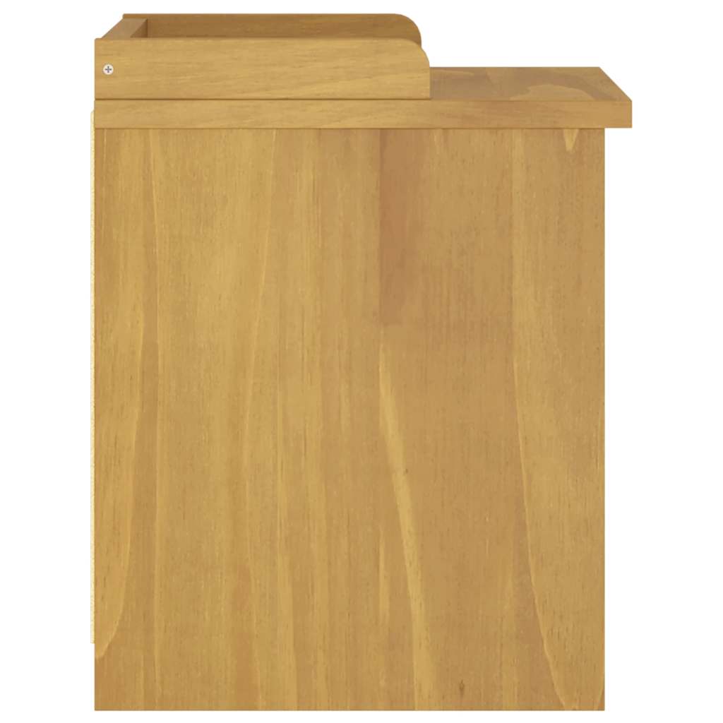 entrébænk SANDNES 45x40x50 cm massivt fyrretræ