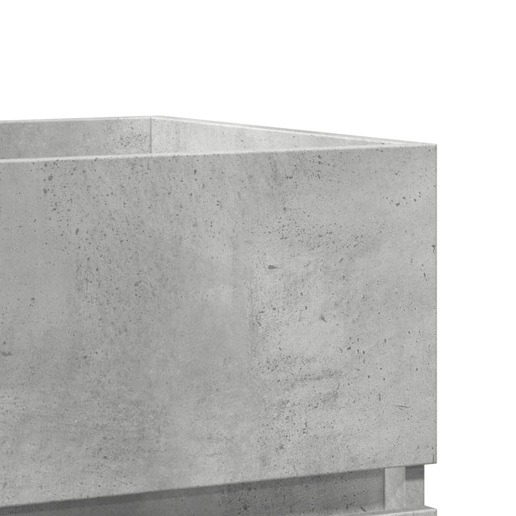 skab til håndvask 41x38,5x45 cm konstrueret træ betongrå