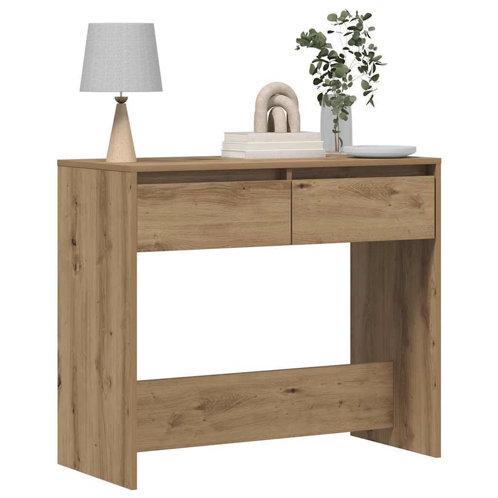 konsolbord 89x41x76,5 cm konstrueret træ kunsteg