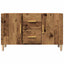 skænk 100x36x60 cm konstrueret træ gammelt træ-look