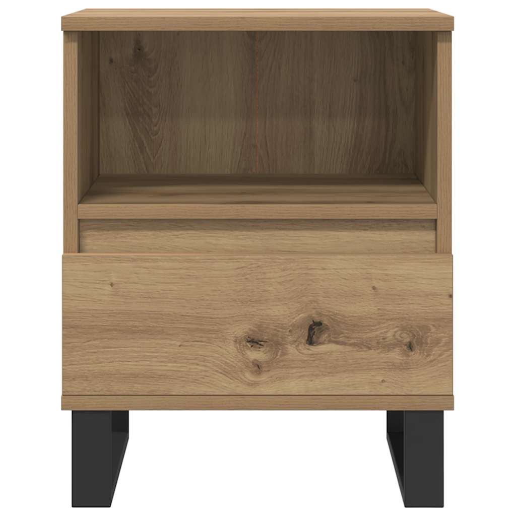 sengeborde 2 stk. 40x35x50 cm kunsteg