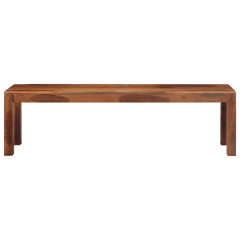 bænk 160 cm massivt akacietræ