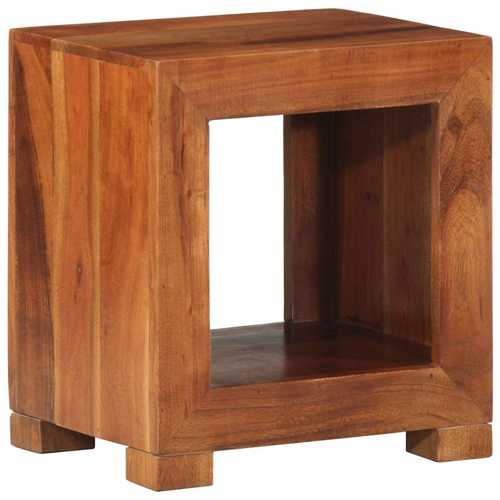 sidebord 37x29x40 cm massivt akacietræ