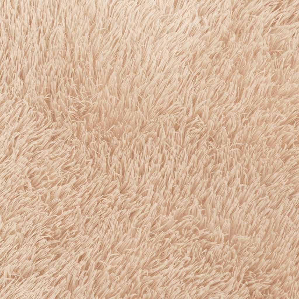 shaggy gulvtæppe NAVARRA 60x100 cm høje luv polyester beige