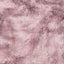 shaggy gulvtæppe NAVARRA 160x160 cm høje luv støvet rosa