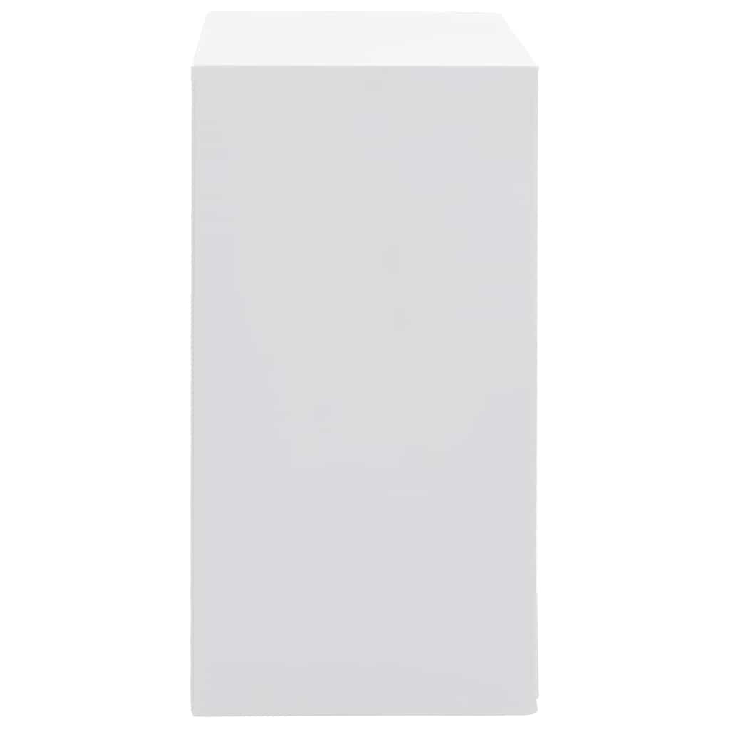 smykkeskrin 10-lags med urholdere hvid 29x20,5x40,5 cm