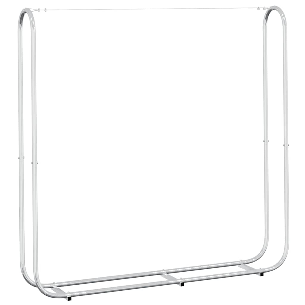 brændestativ 150x25x150 cm galvaniseret stål