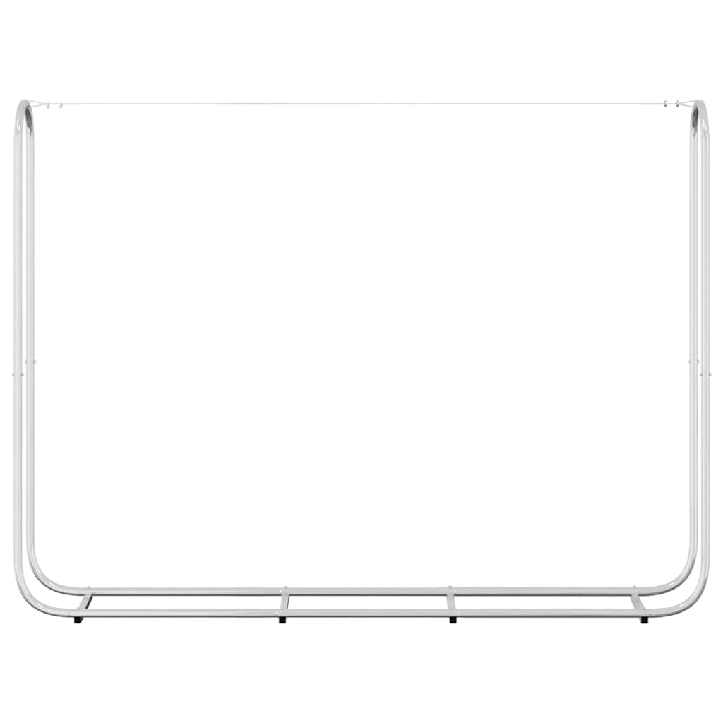 brændestativ 200x25x150 cm galvaniseret stål