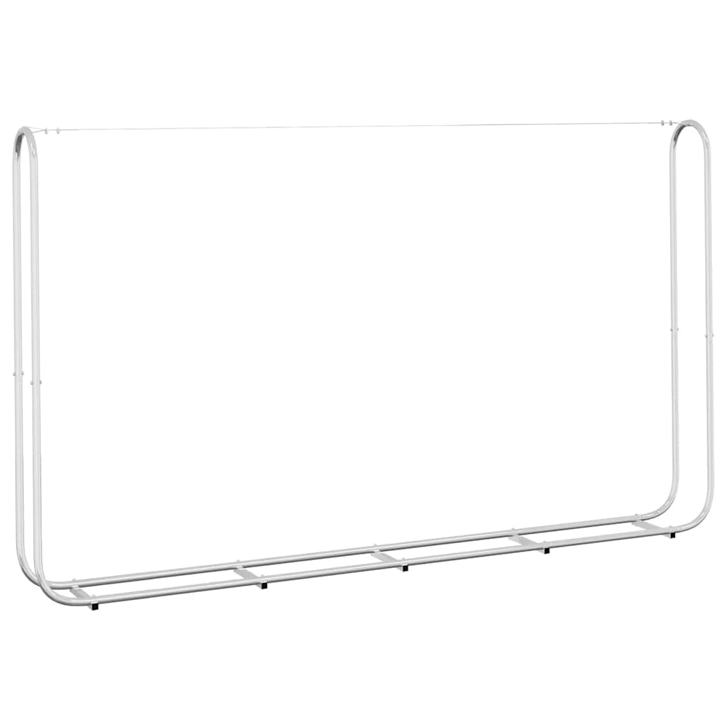 brændestativ 250x25x150 cm galvaniseret stål