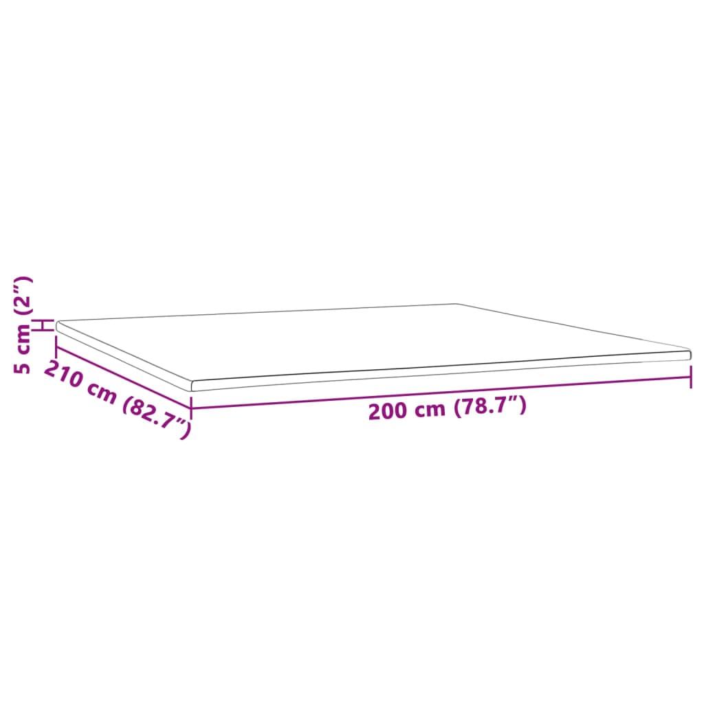 topmadras 200x210x5 cm