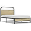 sengeramme 90x190 cm uden madras konstrueret træ sonoma-eg