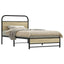 sengeramme 90x190 cm uden madras konstrueret træ sonoma-eg