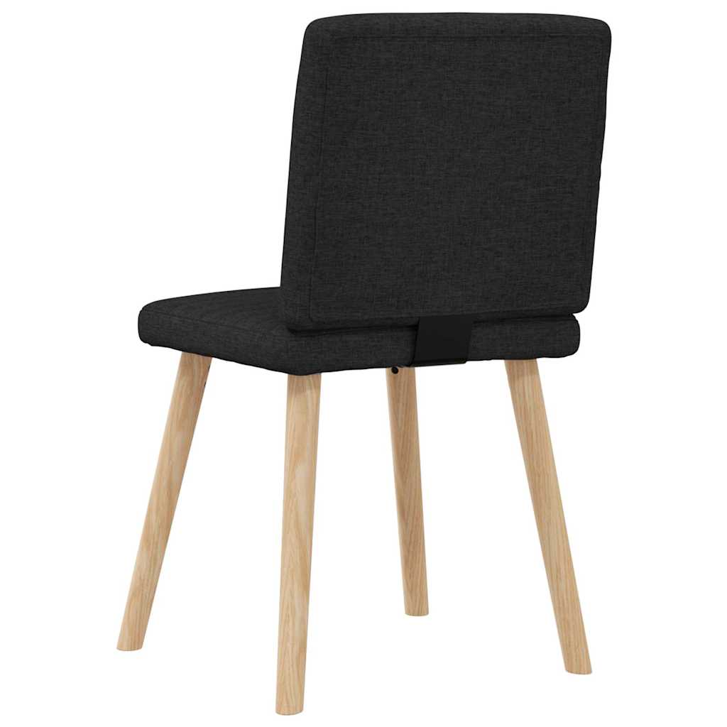 spisebordsstole 4 stk. stof sort