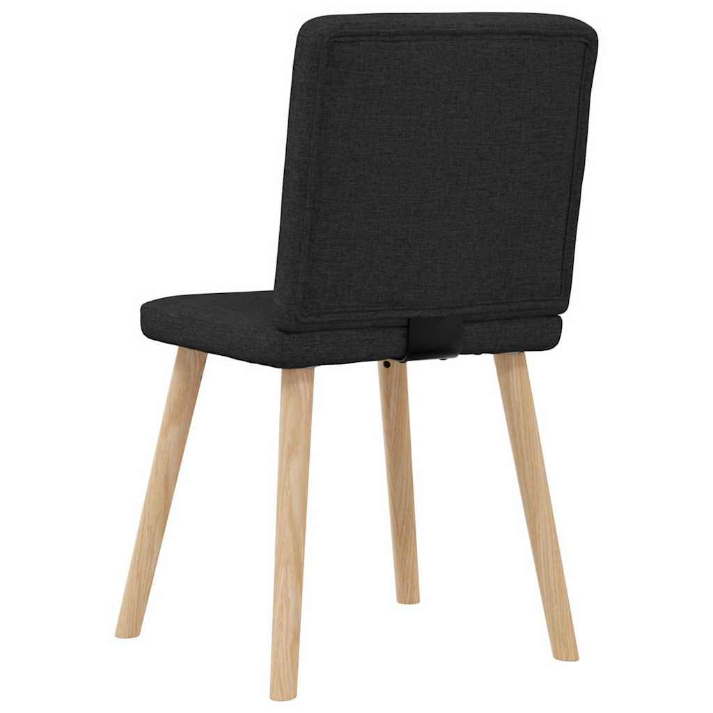 spisebordsstole 4 stk. stof sort