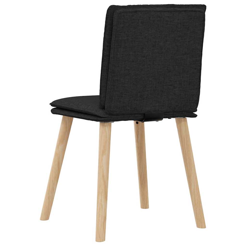 spisebordsstole 6 stk. stof sort