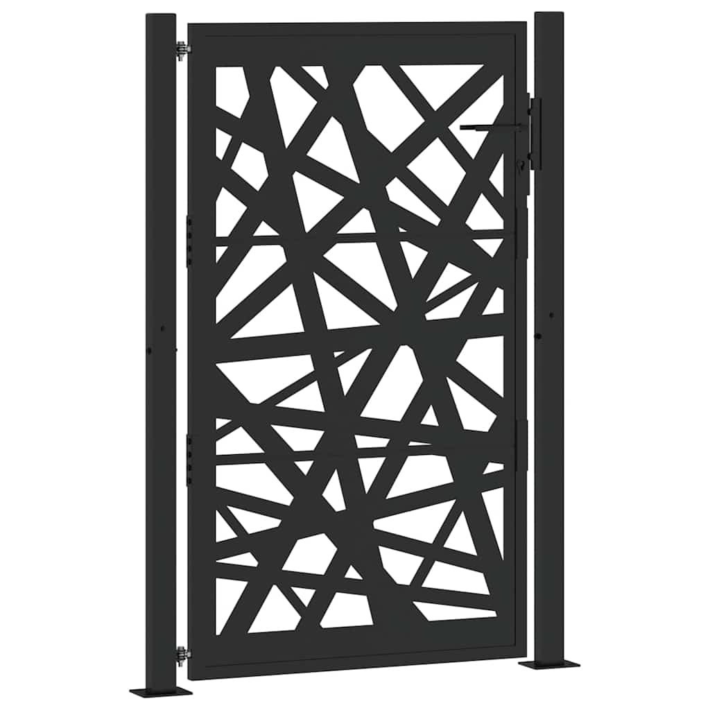 havelåge sort 100x150 cm stållampedesign