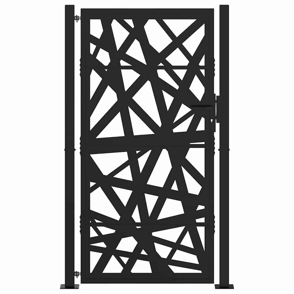 havelåge sort 100x175 cm stållampedesign