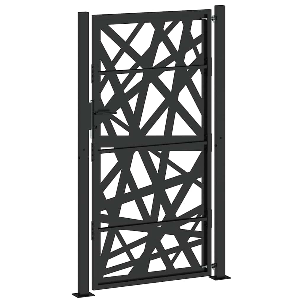 havelåge sort 100x175 cm stållampedesign