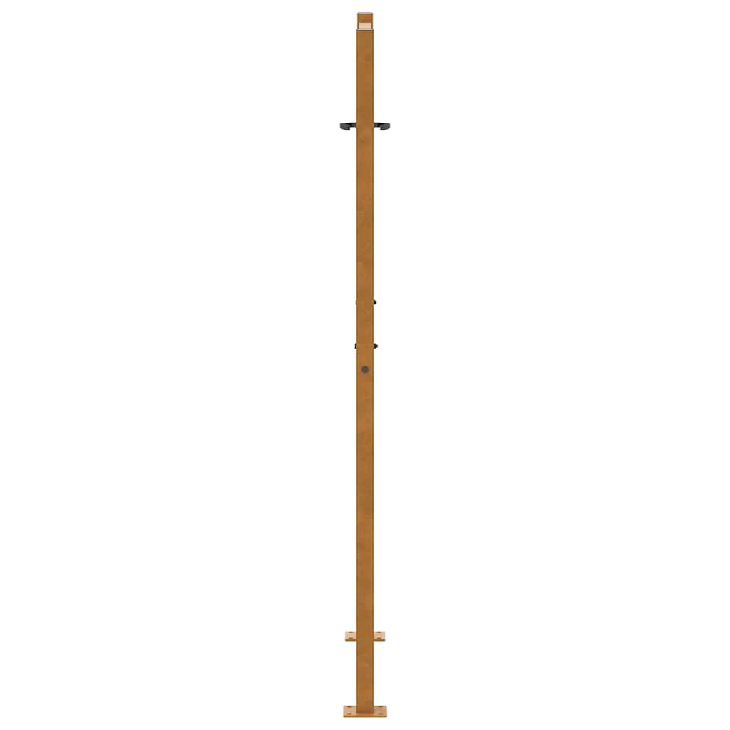 havelåge 100x150 cm vejrbestandigt stållampedesign