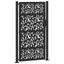 havelåge sort 100x175 cm stålbladdesign