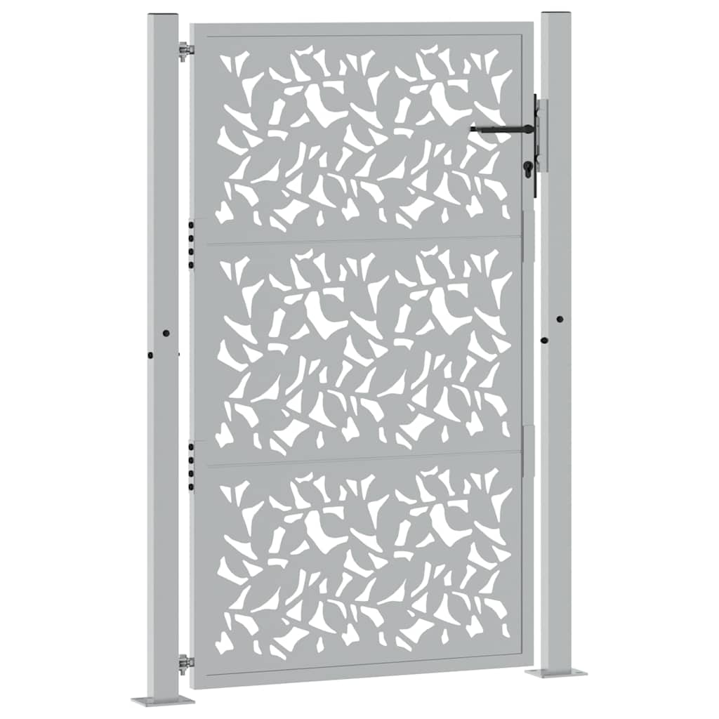 havelåge 100x150 cm vejrbestandigt stålbladdesign