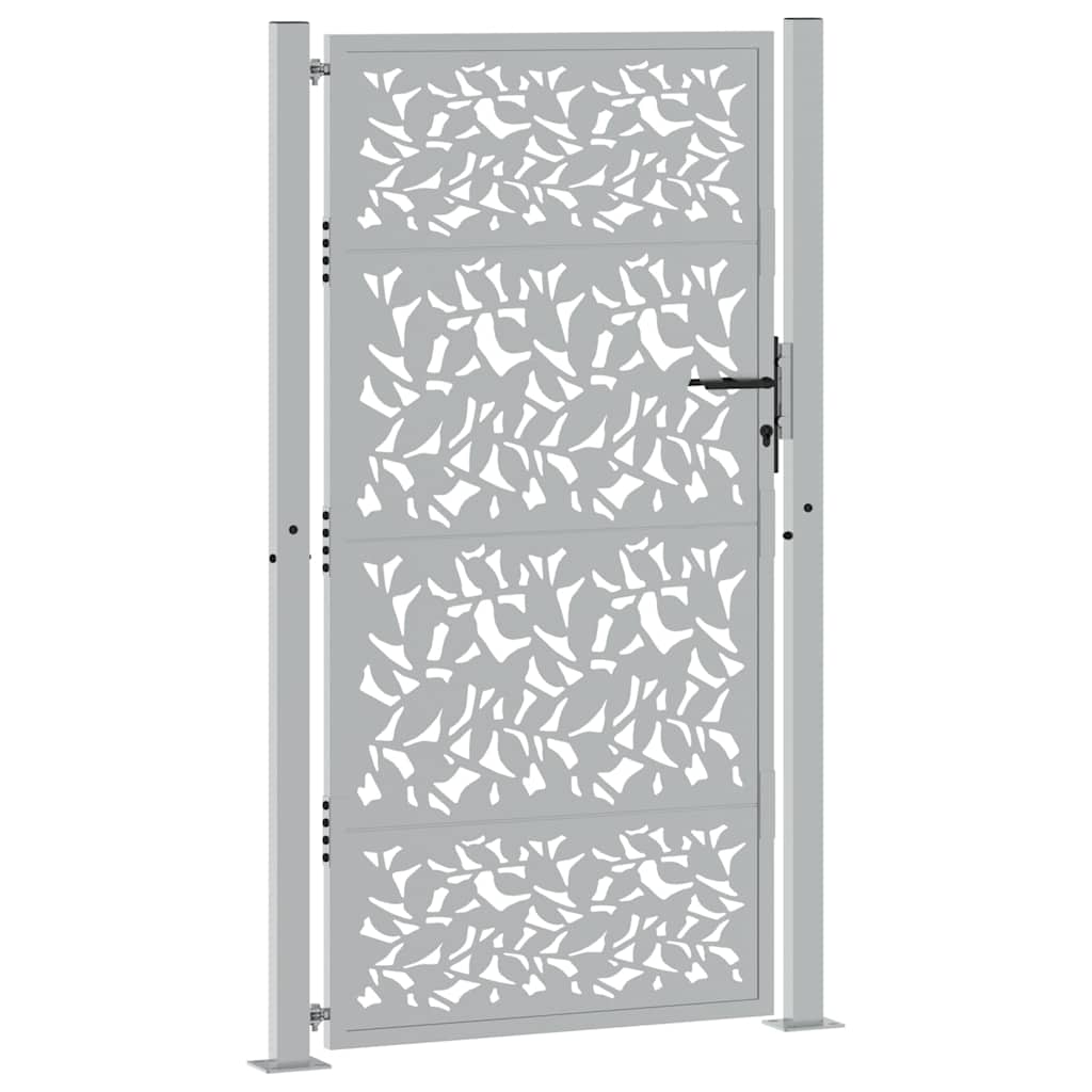 havelåge 100x175 cm vejrbestandigt stålbladdesign