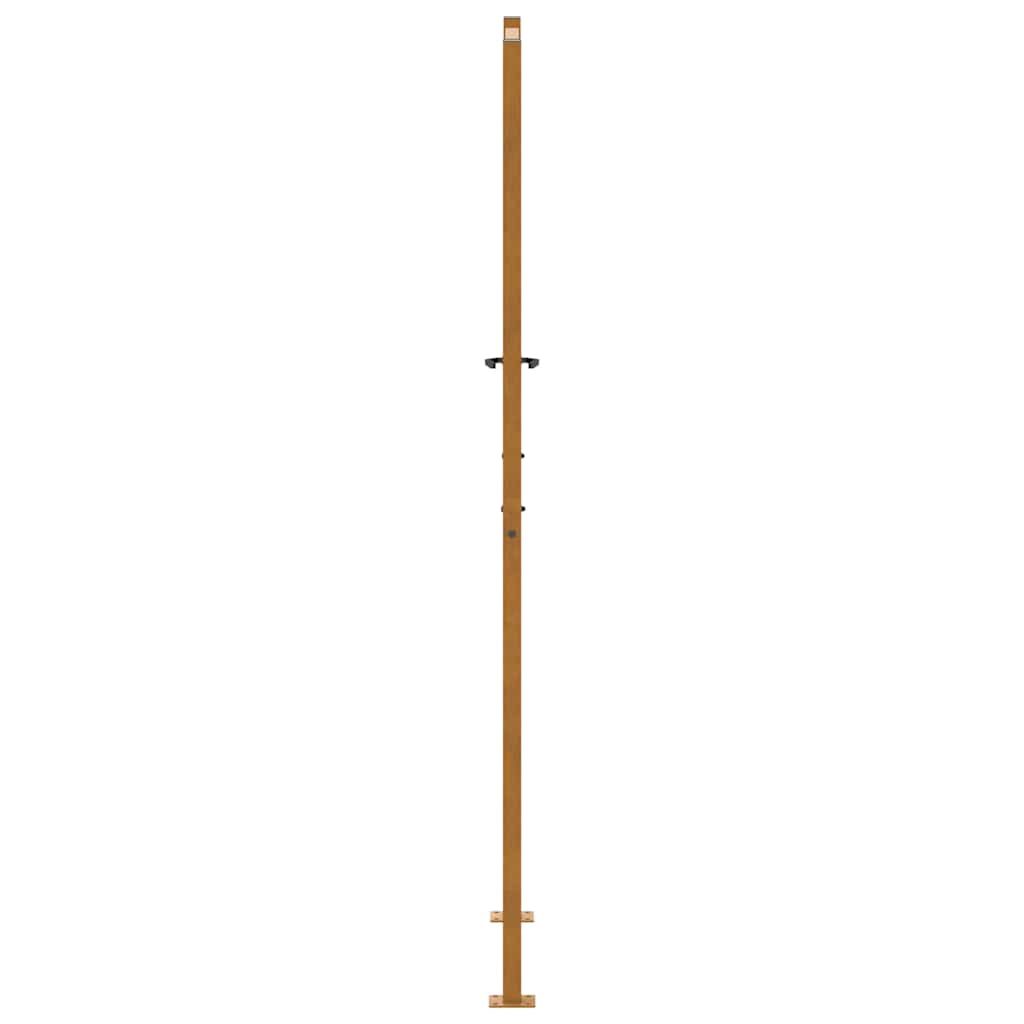 havelåge 100x200 cm vejrbestandigt stålbladdesign