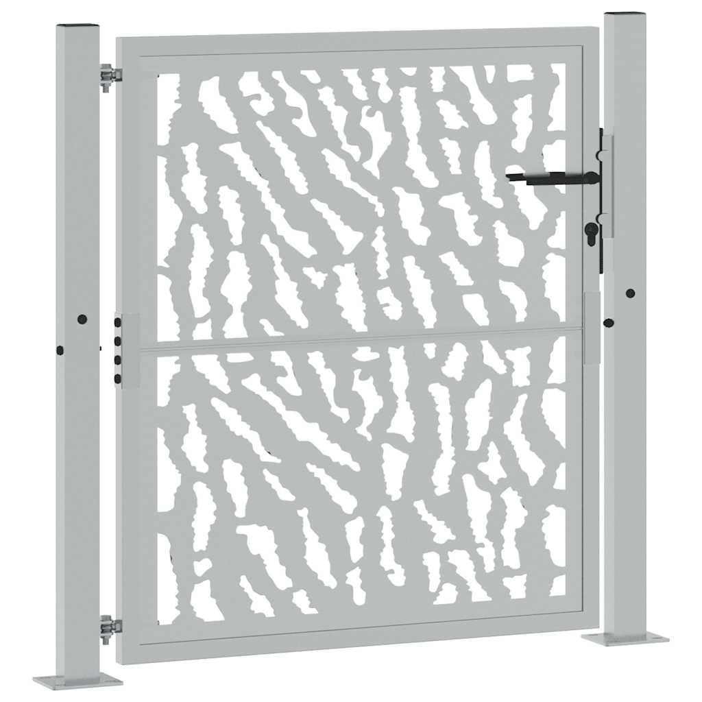 havelåge 100x100 cm vejrbestandigt stålspordesign