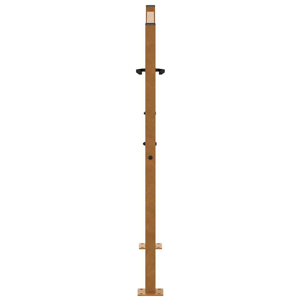 havelåge 100x100 cm vejrbestandigt stålspordesign