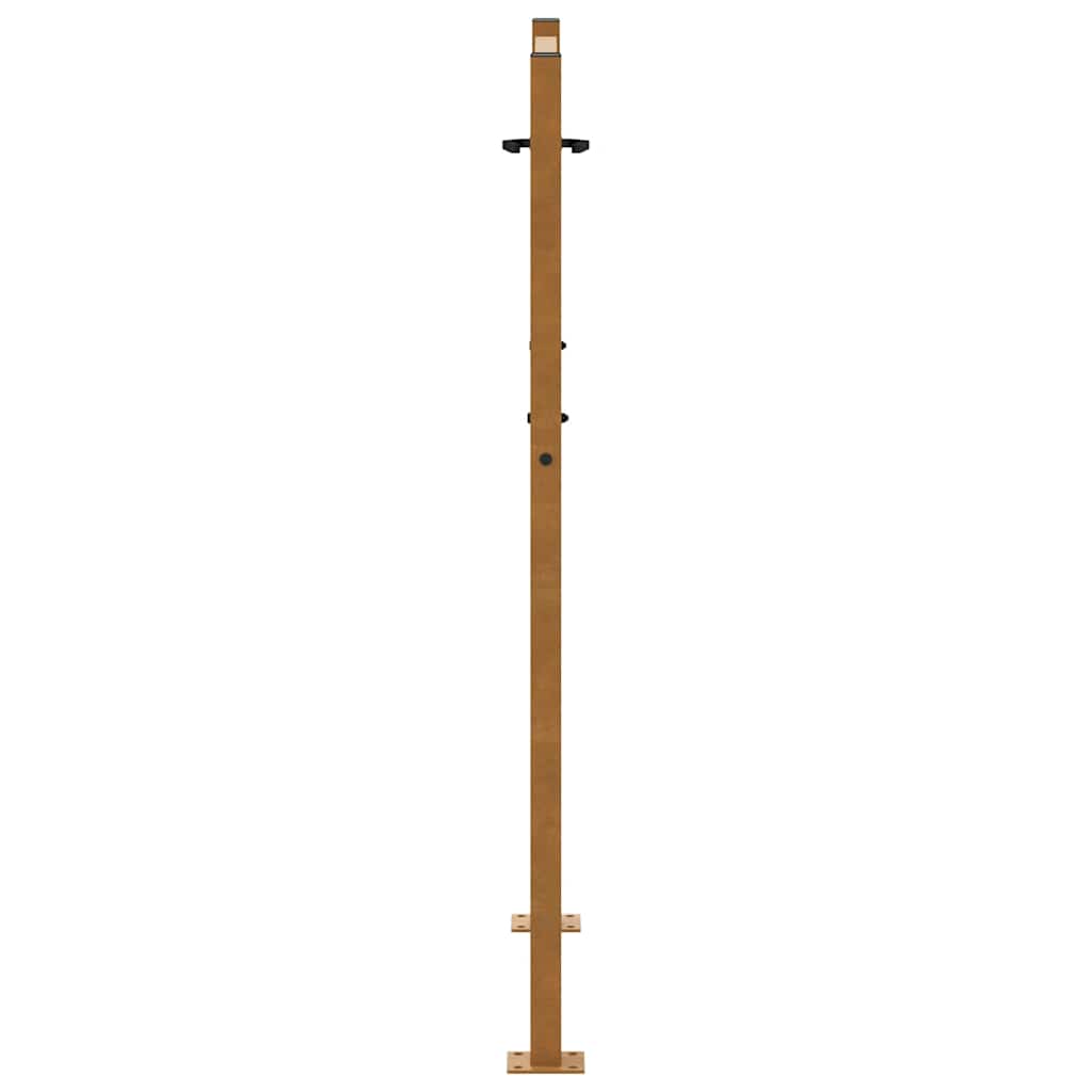 havelåge 100x125 cm vejrbestandigt stålspordesign
