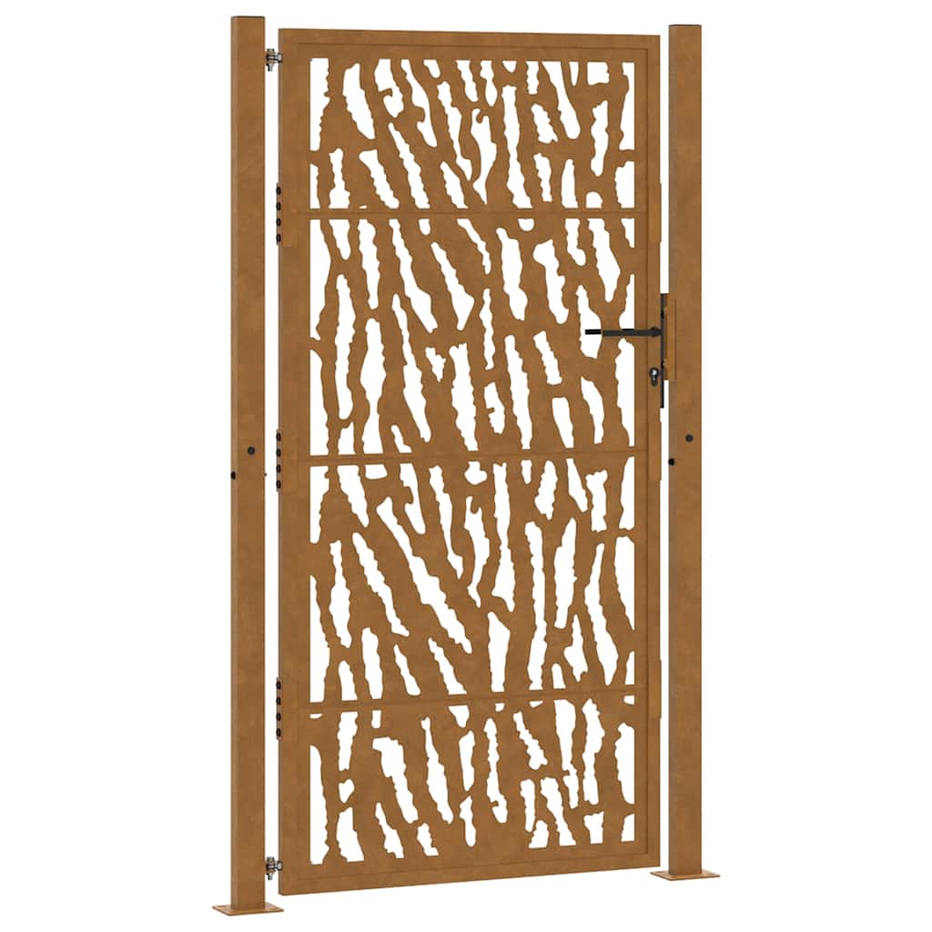 havelåge 100x200 cm vejrbestandigt stålspordesign