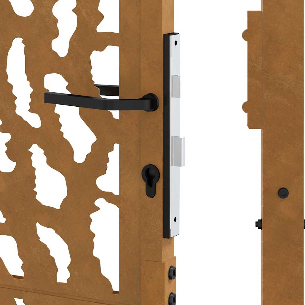 havelåge 100x200 cm vejrbestandigt stålspordesign