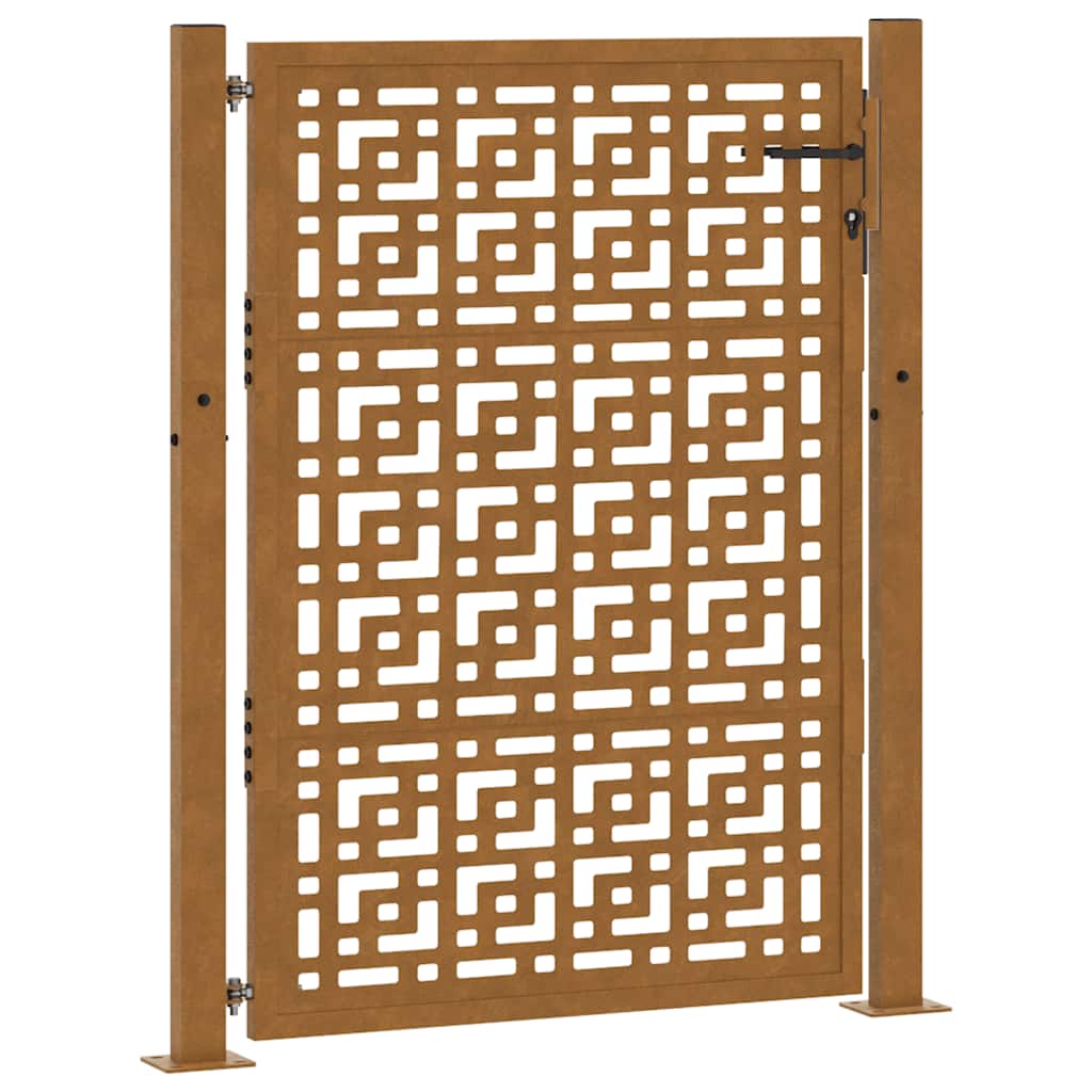 havelåge 100x150 cm vejrbestandigt stålkorsdesign