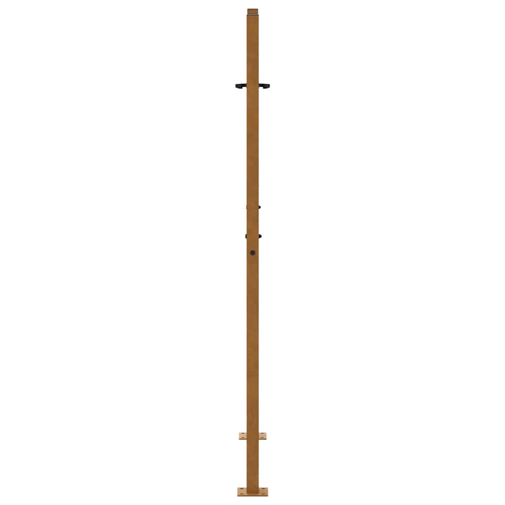 havelåge 100x150 cm vejrbestandigt stålkorsdesign