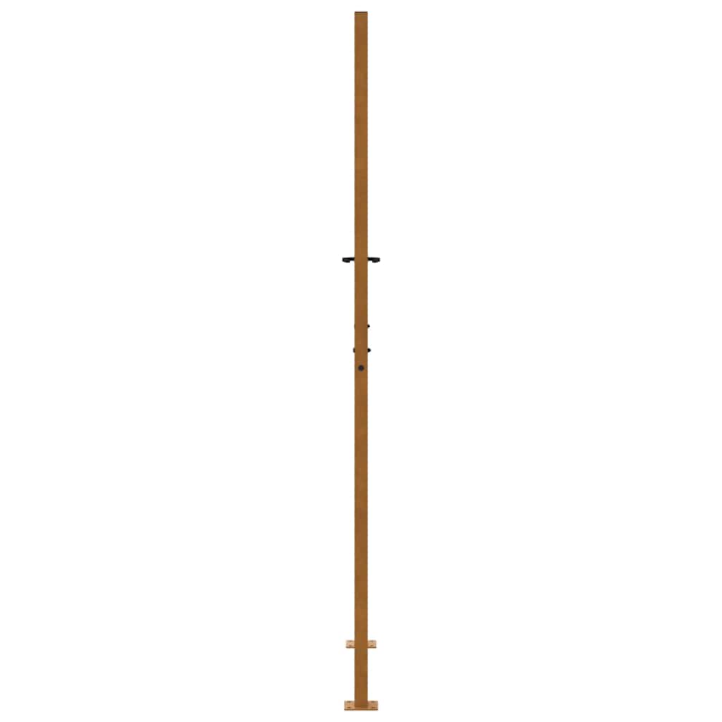 havelåge 100x200 cm vejrbestandigt stålkorsdesign