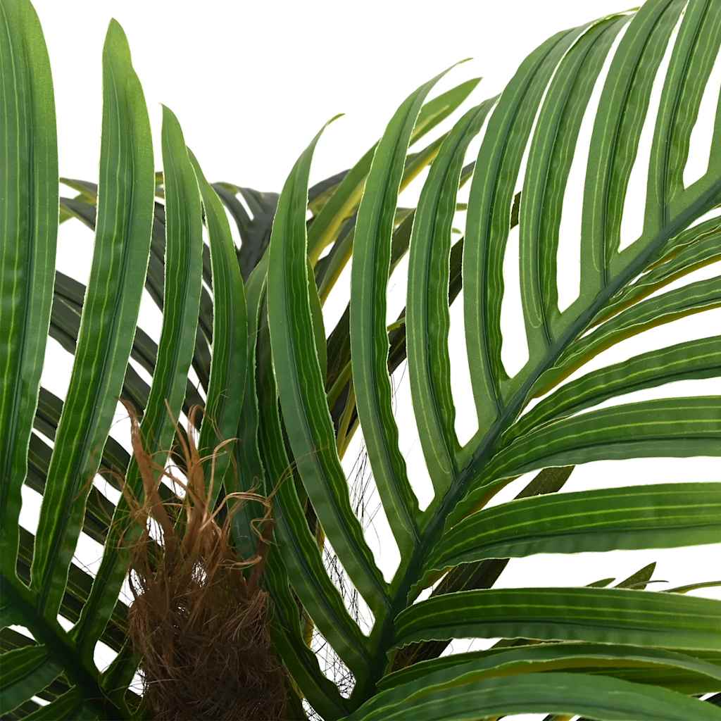 kunstig palme 6 blade 100 cm grøn