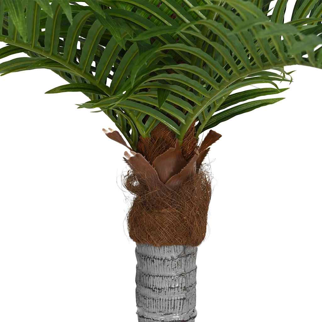 kunstig palme 15 blade 200 cm grøn