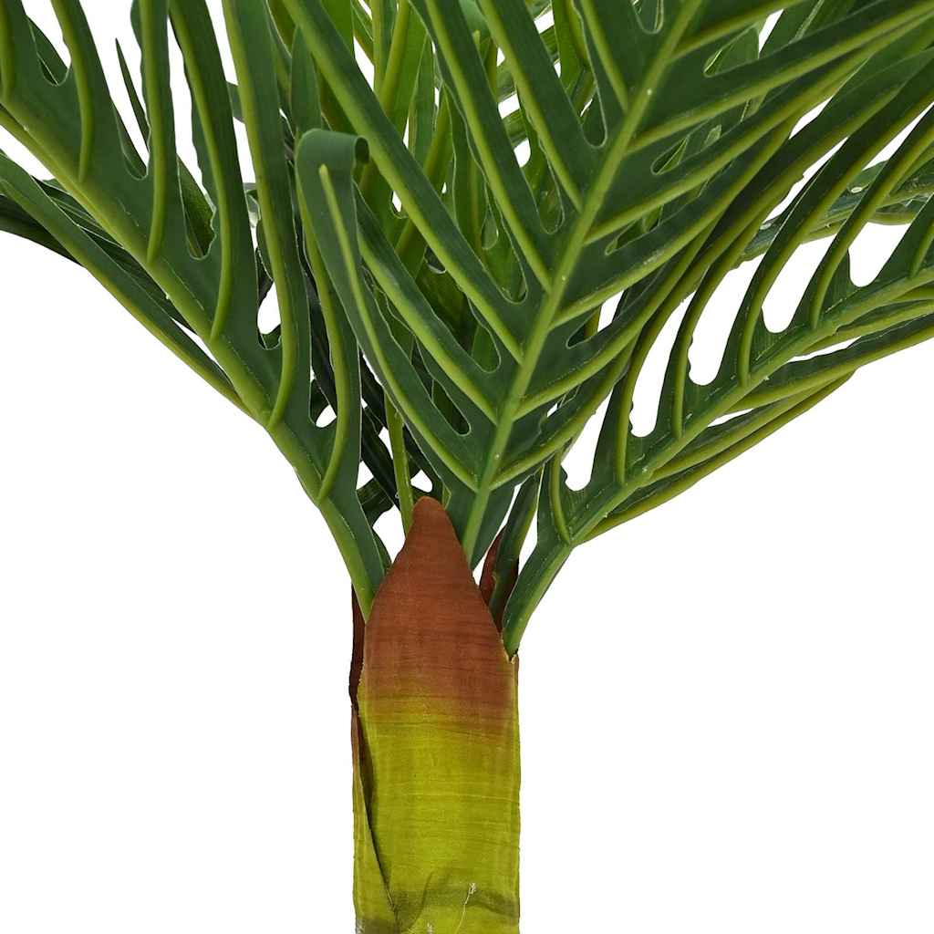 kunstig palmeplante 9 blade 70 cm grøn