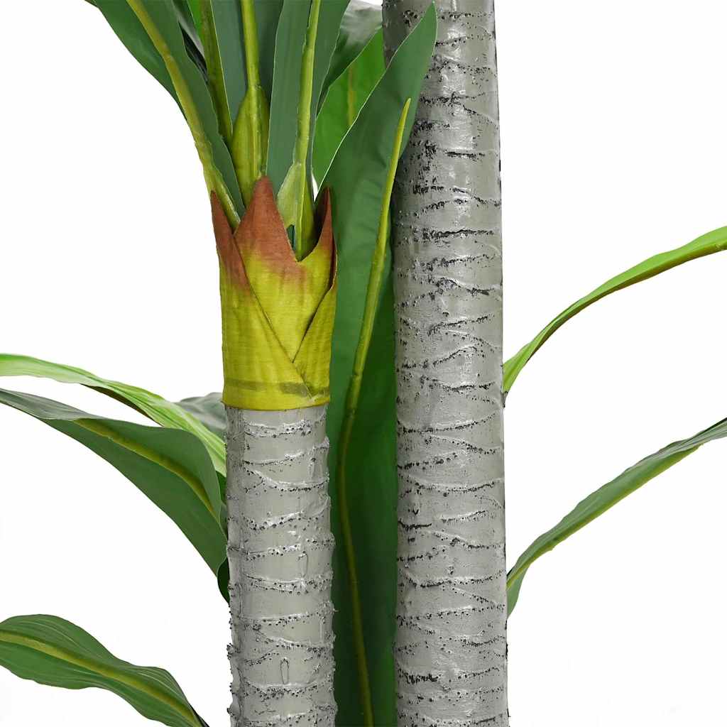 kunstigt dracaena træ 36 blade 120 cm grøn