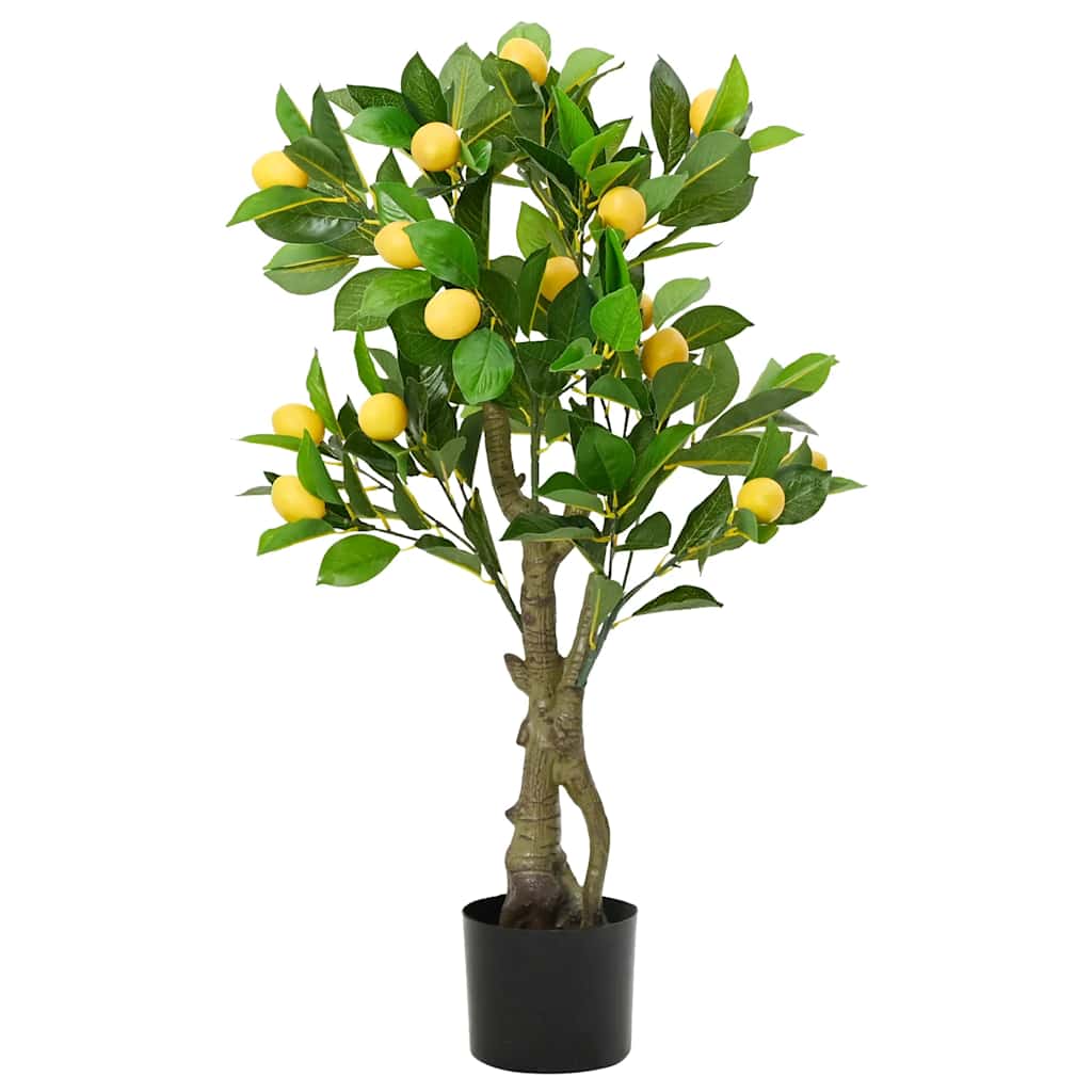 kunstigt citrontræ 234 blade 90 cm grøn