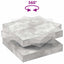 sofabord 360 grader drejeligt 70x70x34,5 cm betongrå
