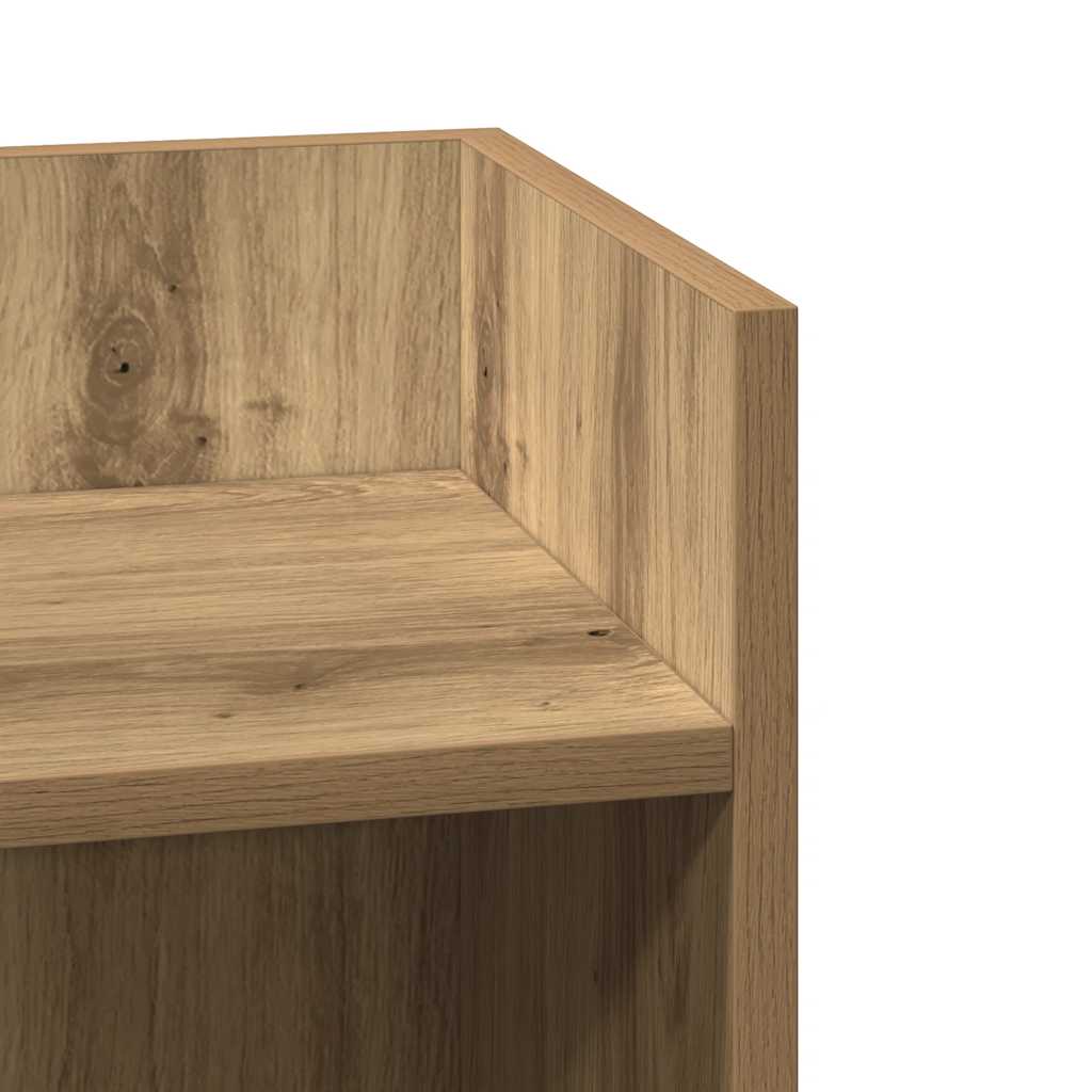 sidebord med hylde artisan eg 25,5x27x60 cm