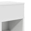 sengeborde 2 stk. med skuffe 25x31x66 cm hvid