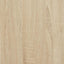 sengeborde 2 stk. med skuffe 25x31x66 cm sonoma-eg