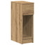 sengebord med skuffe 20x36x60 cm kunsteg