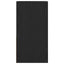 sengebord med skuffe 35x34x66,5 cm sort-eg