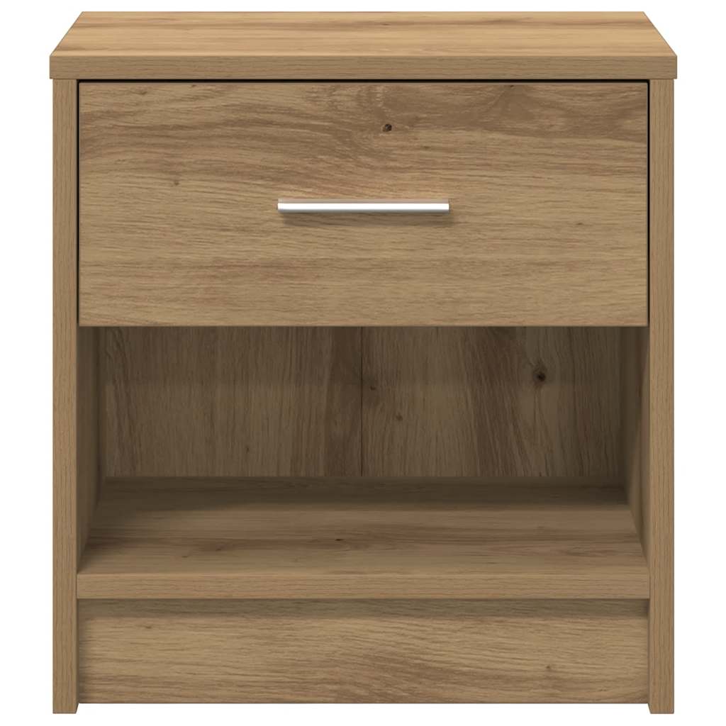 sengebord med skuffe 39x28x41 cm kunsteg